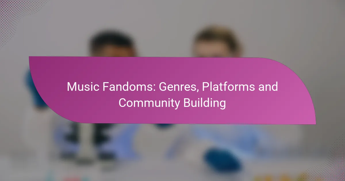 Music Fandoms: Genres, Platforms and Community Building
